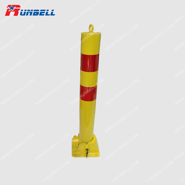 FOLDING STEEL BOLLARD