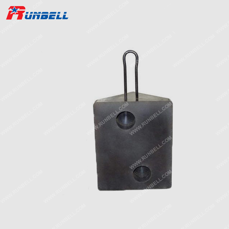 RUBBER WHEEL CHOCK - TS016B