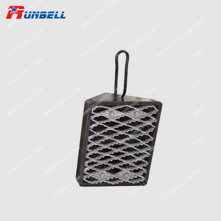 RUBBER WHEEL CHOCK - TS016D