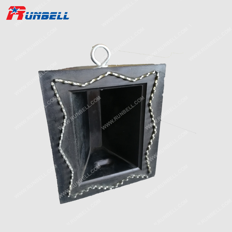 RUBBER WHEEL CHOCK - TS063C