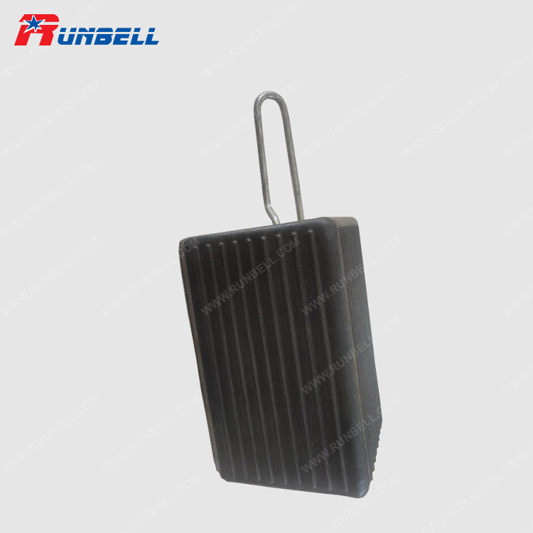 RUBBER WHEEL CHOCK - TS016AS