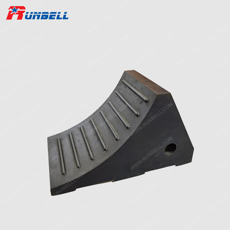 RUBBER WHEEL CHOCK - TS350RUB
